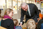 LH Schützenhöfer beim Besuch des LKH Graz © Fotos: Erwin Scheriau; bei Quellenangabe honorarfrei LH Schützenhöfer beim Besuch des LKH Graz