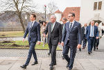 Zum Ende der zweitägigen Regierungsklausur lud Schützenhöfer die neue Bundesregierung zum Empfang ein.