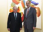 Antrittsbesuch in der Grazer Burg: Landeshauptmann Hermann Schützenhöfer empfing Wissensminister Heinz Faßmann. © Bilder: steiermark.at/Streibl; Verwendung bei Quellenangabe honorarfrei Antrittsbesuch in der Grazer Burg: Landeshauptmann Hermann Schützenhöfer empfing Wissensminister Heinz Faßmann.