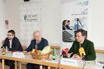 Die Gefahren des Klimas für Land-, Forst- und Volkswirtschaft wurden heute im Rahmen einer Pressekonferenz von SP-Klubobmann Hannes Schwarz, Landesrat Johann Seitinger und Direktor Franz Prettenthaler (v.l.) thematisiert © Joanneum Research; bei Quellenangabe honorarfrei Die Gefahren des Klimas für Land-, Forst- und Volkswirtschaft wurden heute im Rahmen einer Pressekonferenz von SP-Klubobmann Hannes Schwarz, Landesrat Johann Seitinger und Direktor Franz Prettenthaler (v.l.) thematisiert