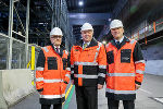 Vorstandsvorsitzender Wolfgang Eder, Landeshauptmann Hermann Schützenhöfer und Vorstandsmitglied Franz Kainersdorfer (v.l.). Vorstandsvorsitzender Wolfgang Eder, Landeshauptmann Hermann Schützenhöfer und Vorstandsmitglied Franz Kainersdorfer (v.l.).
