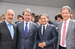 Ein Freudentag für Kapfenberg: Altbürgermeister Manfred Wegscheider, Stefan Pierer, LH-Stv. Michael Schickhofer und Bgm. Fritz Kratzer (v.l.). Ein Freudentag für Kapfenberg: Altbürgermeister Manfred Wegscheider, Stefan Pierer, LH-Stv. Michael Schickhofer und Bgm. Fritz Kratzer (v.l.).