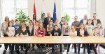 Die 4b-Klasse der Volksschule Peter Rosegger zu Gast in der Grazer Burg. © Bilder: steiermark.at/Streibl; Verwendung bei Quellenangabe honorarfrei