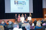 Diskutiert wurde auch auf der Bühne in der Steinhalle in Lannach © Fotos: Aldin Bektas, bei Quellenangabe honorarfrei Diskutiert wurde auch auf der Bühne in der Steinhalle in Lannach