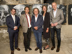 Bernhard Bachinger, Ludwig Boltzmann Institut für Kriegsfolgeforschung, Marcus G. Patka, Jüdisches Museum Wien, Oskar Stocker, Anna Thaller und Stadtrat Günter Riegler bei der Ausstellungseröffnung © Foto: Johann Zugschwert; bei Quellenangabe honorarfrei