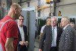 Betriebsbesuch bei "Stahlbau Grabner"