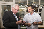 Betriebsbesuch bei "Eyewear Solutions"