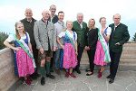 BM Josef Moser, Bgm. Jürgen Winter, BM Heinz Faßmann, BM Gernot Blümel, LH Hermann Schützenhöfer, BM Juliane Bogner-Strauß und Delegationsleiter Othmar Karas in Schladming (v.l.)  © Foto: steiermark.at/Harald Steiner; bei Quellenangabe honorarfrei