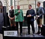 Volkskulturreferent LH Schützenhöfer konnte zigtausende Besucherinnen und Besucher zum Aufsteirern, u.a. LH-Stv. Schickhofer und Verteidigungsminister Kunasek, begrüßen