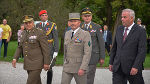 Der spanische General Francisco Javier Varela Salas, der französische General Jean-Pierre Bosser mit dem Kommandanten der Landstreitkräfte Franz Reißner und Landeshauptmann Hermann Schützenhöfer bei der Eröffnungszeremonie vor dem Schloss Eggenberg, v.l. © Bundesheer / Leitner, bei Quellenangabe honorarfrei Der spanische General Francisco Javier Varela Salas, der französische General Jean-Pierre Bosser mit dem Kommandanten der Landstreitkräfte Franz Reißner und Landeshauptmann Hermann Schützenhöfer bei der Eröffnungszeremonie vor dem Schloss Eggenberg, v.l.