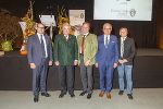 Gemeindebund-Geschäftsführer Martin Ozimic, Landeshauptmann Hermann Schützenhöfer, Gemeindebund Steiermark Präsident Erwin Dirnberger, Präsident des Österreichischen Gemeindebundes Alfred Riedl und Festredner Leopold Neuhold (v.l.) Gemeindebund-Geschäftsführer Martin Ozimic, Landeshauptmann Hermann Schützenhöfer, Gemeindebund Steiermark Präsident Erwin Dirnberger, Präsident des Österreichischen Gemeindebundes Alfred Riedl und Festredner Leopold Neuhold (v.l.)
