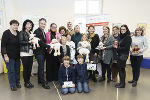 Zahlreiche politische Vertreterinnen und Vertreter waren heute zu Besuch in der Volksschule Graz-St. Veit ©      