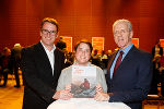 Herwig Riegler, Dr. Bente Knoll, Flughafendirektor Gerhard Widmann. © steiermark.at/Scheriau; bei Quellenangabe honorarfrei Herwig Riegler, Dr. Bente Knoll, Flughafendirektor Gerhard Widmann.