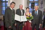 Josef Krainer, LH Hermann Schützenhöfer, Preisträgerin Katharina Resch-Fauster und Gerald Schöpfer.