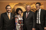 Bei der gestrigen Eröffnung dabei: Peter Schernhuber, Regisseurin Marie Kreutzer, LH Hermann Schützenhöfer und Sebastian Höglinger. © bei Quellenangabe honorarfrei: Diagonale: Miriam Raneburger Bei der gestrigen Eröffnung dabei: Peter Schernhuber, Regisseurin Marie Kreutzer, LH Hermann Schützenhöfer und Sebastian Höglinger.