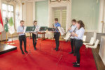 Das Musikensemble "4woods", außerordentliche Talente an der Spitze österreichischer Ensemblemusik.