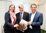 LR Barbara Eibinger-Miedl, Karl Steininger, LH-Stv. Michael Schickhofer (v.l.). © Bilder: Land Steiermark/Erwin Scheriau; Verwendung bei Quellenangabe honorarfrei