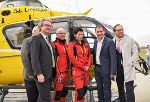 Der neue Christophorus 17 wurde präsentiert, noch 2019 tritt er von St. Michael aus in Dienst. © Bilder: Land Steiermark/Stolz; Verwendung bei Quellenangabe honorarfrei