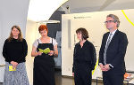 Katharina Kocher-Lichem, Christiane Kada, Marlene Hausegger und LR Christopher Drexler eröffneten gemeinsam die neue Ausstellung (v.l.) © Fotos: Land Steiermark; bei Quellenangabe honorarfrei Katharina Kocher-Lichem, Christiane Kada, Marlene Hausegger und LR Christopher Drexler eröffneten gemeinsam die neue Ausstellung (v.l.)
