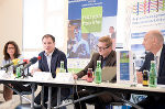 In Leoben wurden bei einer Pressekonferenz die Eckpunkte von LH-Stv. Michael Schickhofer vom Projekt "Willkommen Obersteiermark" vorgestellt. © Fotos: Land Steiermark/Stolz, bei Quellenangabe honorarfrei In Leoben wurden bei einer Pressekonferenz die Eckpunkte von LH-Stv. Michael Schickhofer vom Projekt "Willkommen Obersteiermark" vorgestellt.