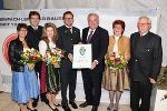  LH Hermann Schützenhöfer mit Firmengründer Ernst Kammel mit Gattin Dorothea, Geschäftsführer Baumeister Franz Strobl mit Gattin Karin und Spartenleiter Michael Wardian mit Gattin Mona