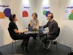 literadio (vlnr): Daniela Fürst, Katharina Pressl, Harald Darer © Akademie Graz literadio (vlnr): Daniela Fürst, Katharina Pressl, Harald Darer