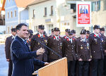 LH-Stv. Michael Schickhofer bei der Einweihung des neuen Dorfplatzes in St. Stefan ob Leoben.