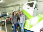 Freuen sich sehr über den neuen Farbsortierer für Saatgut: Sylvia Pirker, Claudia Steinschneider und Doris Lengauer (v.l.)