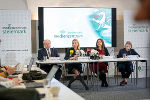 v.l. Tschelliesnigg, Bogner-Strauß, Kampus, Groß © Kommunikation Steiermark/Streibl