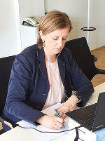 LR Barbara Eibinger-Miedl beriet sich per Videokonferenz mit den Bankenvertretern.