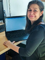 Auch LR Doris Kampus nahm an der Videokonferenz teil. © Fotos: Land Steiermark; bei Quellenangabe honorarfrei Auch LR Doris Kampus nahm an der Videokonferenz teil.