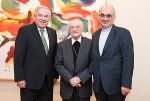 LH Hermann Schützenhöfer, Bischof Johann Weber, Bischof Wilhelm Krautwaschl (v.l.) im Frühjahr 2019 in der Grazer Burg. © Land Steiermark/Streibl; Verwendung bei Quellenangabe honorarfrei