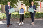 LR Johann Seitinger, LRin Ursula Lackner und LRin Barbara Eibinger-Miedl engagieren sich gemeinsam für den Ausbau erneuerbarer Energie in der Steiermark  © Foto: Land Steiermark/Streibl; bei Quellenangabe honorarfrei