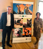 LH-Stv. Anton Lang und Tierschutzombudsfrau Barbara Fiala-Köck luden gemeinsam zum Gedankenaustausch. © Fotos: Land Steiermark/Hirschmugl; bei Quellenangabe honorarfrei