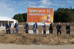 Mit der Einrichtung der Baustelle hat die Asfinag bereits im August begonnen, am 29. September fiel mit einem Spatenstich der offizielle Startschuss für den Abschnitt Ost, den zweiten Teil der S 7 Fürstenfelder Schnellstraße. © Asfinag; bei Quellenangabe honorarfrei