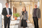 Landesrat Christopher Drexler mit Botschafterin Jolanta Róża Kozłowska und Honorarkonsul Manfred Kainz. © Land Steiermark/Jesse Streibl; bei Quellenangabe honorarfrei Landesrat Christopher Drexler mit Botschafterin Jolanta Róża Kozłowska und Honorarkonsul Manfred Kainz.