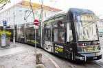 Die nächsten sechs Monate ist die "GewaltschutzBim" in Graz unterwegs. © Land Steiermark/PeterDrechsler; bei Quellenangabe honorarfrei Die nächsten sechs Monate ist die "GewaltschutzBim" in Graz unterwegs.