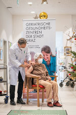 Symbolischer Impfstart in der Steiermark