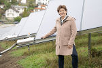Landesrätin Ursula Lackner: Eine Million Euro für innovative Projekte zur Einspeisung grüner Energie in Fernwärmenetze. © Bild: Land Steiermark/Purgstaller; Verwendung bei Quellenangabe honorarfrei