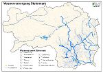 Überblick über die wichtigsten steirischen Trinkwasserversorgungsleitungen © Land Steiermark/Leiß; Nutzung bei Quellenangabe honorarfrei Überblick über die wichtigsten steirischen Trinkwasserversorgungsleitungen