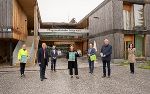 Mit dem Grazer Pflegeheim Erika Horn ein weiteres Vorzeigeprojekt bei der passathon – RACE FOR FUTURE Tour dabei. Günter Lang/Organisator passathon, LR Hans Seitinger, Franz Scheucher/Leiter Technik GGZ Stadt Graz, LRin Ursula Lackner, Gerd Hartinger/GF GGZ Stadt Graz, Wolfram Sacherer/ Direktor Wohnbaugruppe Ennstal und Birgit Schauer/Abt.l.-Stv. Technik Wohnbaugruppe Ennstal