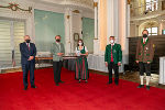 Verleihung des Blasmusik-Panthers an den Musikverein St. Oswald/Kloster