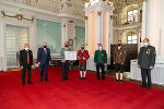 Verleihung des Blasmusik-Panthers und der Robert Stolz-Medaille an den Musikverein St. Martin am Grimming