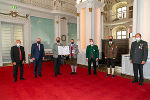 Verleihung des Blasmusik-Panthers und der Robert Stolz-Medaille an die Trachtenkapelle Festenburg