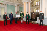 Verleihung des Blasmusik-Panthers und der Robert Stolz-Medaille an die Weinlandkapelle Klöch