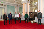 Verleihung des Blasmusik-Panthers und der Robert Stolz-Medaille an die Ortsmusikkapelle St. Johann ob Hohenburg