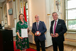 LH-Stv. Anton Lang und LRin Barbara Eibinger Miedl überreichten an Ewald Thaller das Große Ehrenzeichen für Verdienste um die Republik Österreich