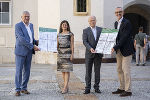 Wolfram Sacherer, LR Doris Kampus, LR Hans Seitinger, Christian Krainer (v.l.) © Fotos: Land Steiermark/Drechsler; bei Quellenangabe honorarfrei Wolfram Sacherer, LR Doris Kampus, LR Hans Seitinger, Christian Krainer (v.l.)