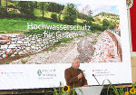 Landeshauptmann Hermann Schützenhöfer zeigt sich erfreut, dass die Umsetzung eines umfassenden Hochwasserschutzes in der Gemeinde Gasen gelungen ist.