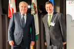 LH Hermann Schützenhöfer mit Martin Selmayr, Vertreter der Europäischen Kommission in Österreich